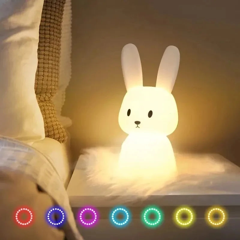 LED Rabbit Touch Sensor Lamp