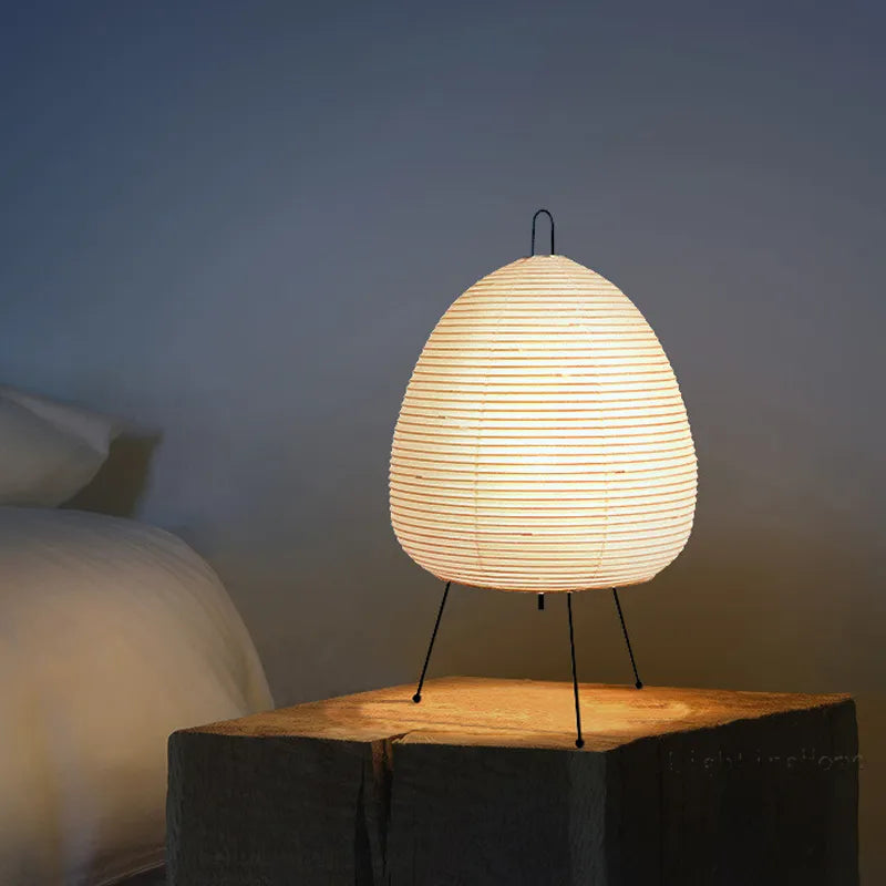 Japanese Design Akari Wabi-sabi Yong Table Lamp