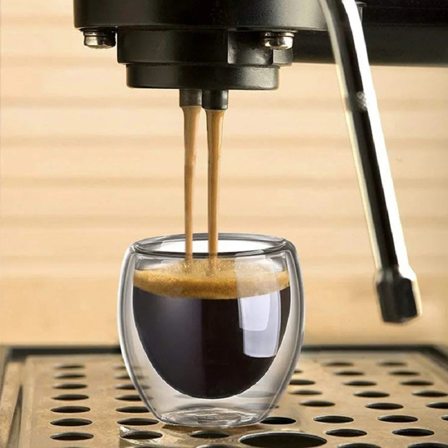 Double Wall Glass Coffee Cups