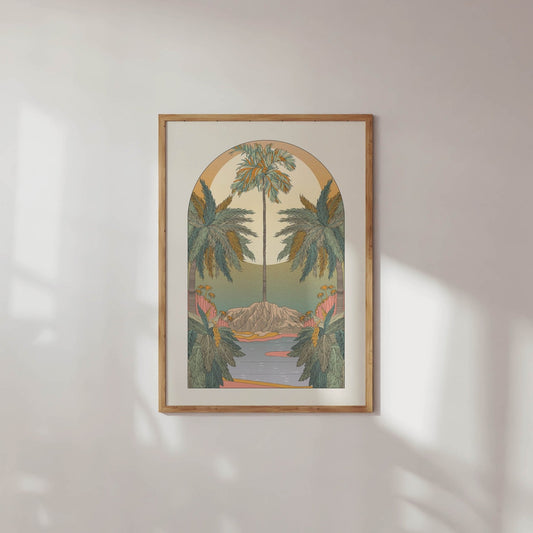 Palm Island Art Print