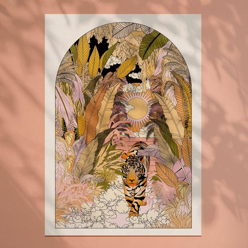 The Tiger Art Print