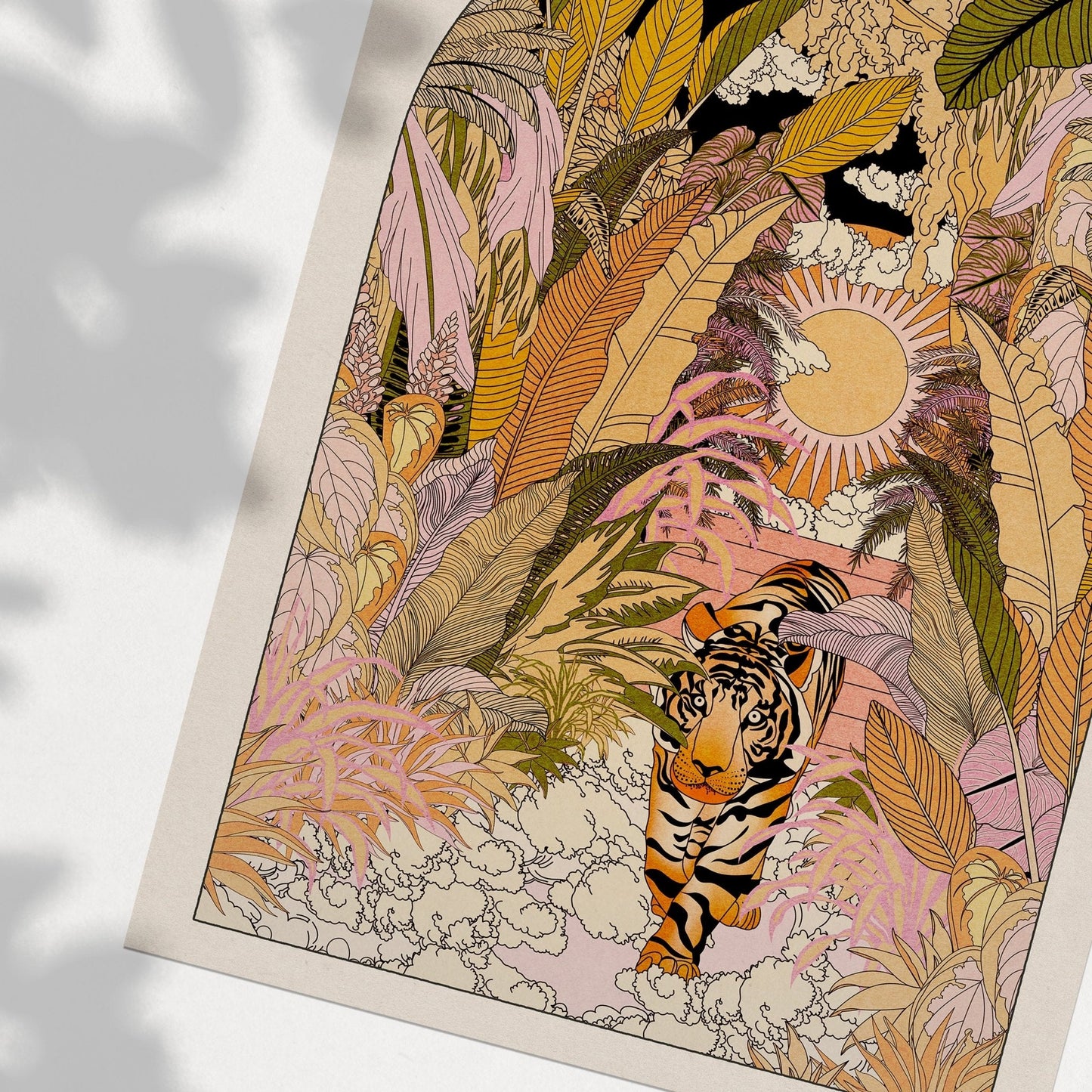 The Tiger Art Print